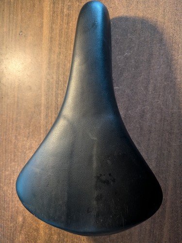 Selle vélo ancienne noire - ancienne,