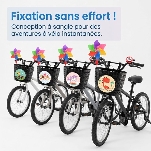 Panier vélo enfant pour