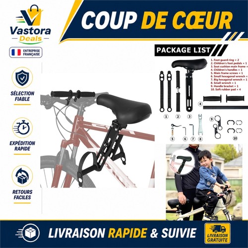 Porfoyo siège vélo enfant - siège,